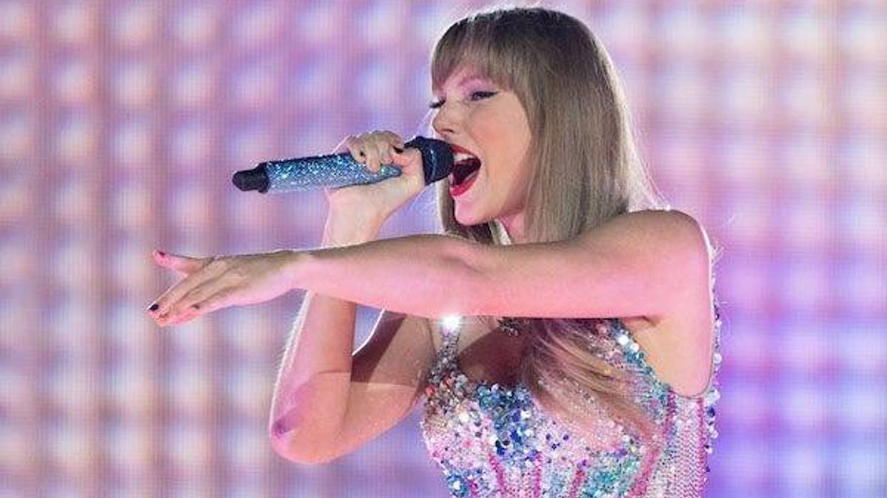 Taylor Swift performs onstage during the "Taylor Swift | The Eras Tour" at Allegiant Stadium on March 24, 2023 in Las Vegas, Nevada