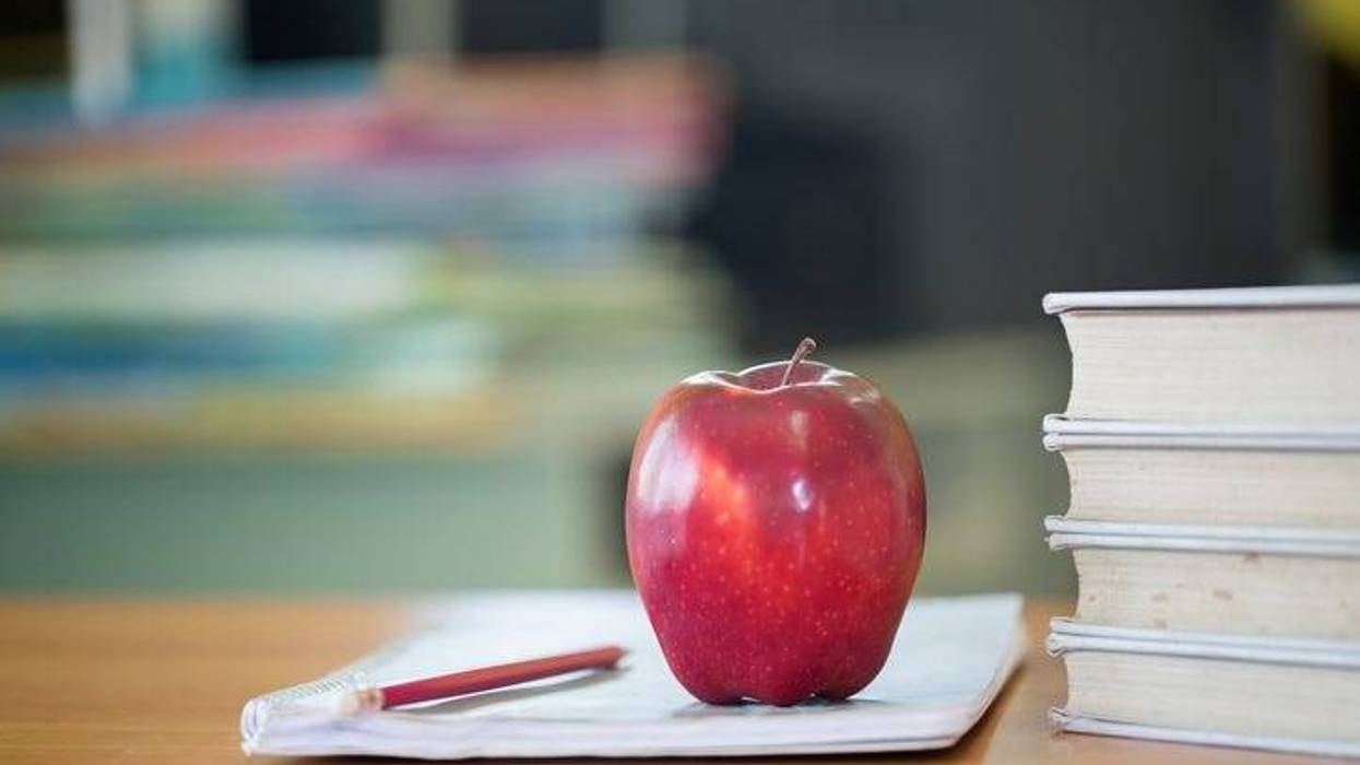teachers desk