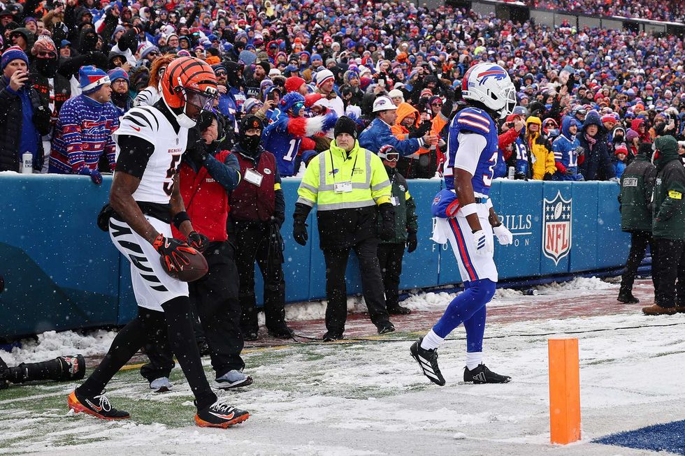 Tee Higgins and Max Hairston