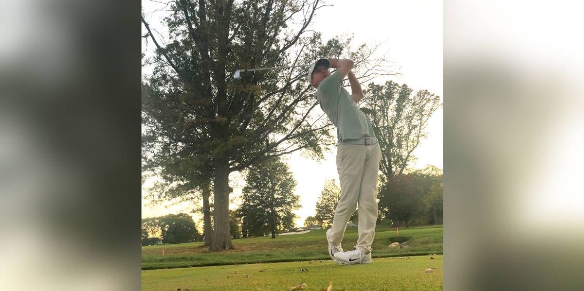 Philly teen golfer caddies for Delco pro at PGA Championship