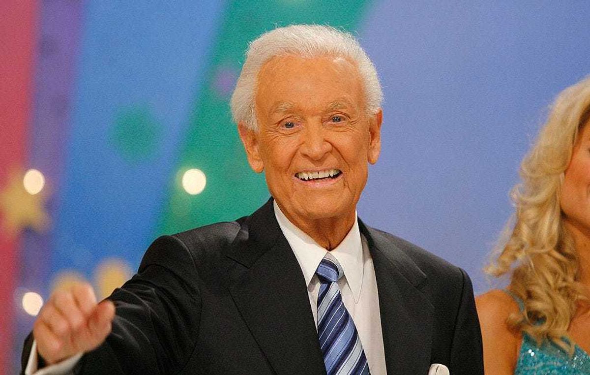 Television host Bob Barker smiles during his last taping of "The Price is Right" show held at the CBS television city studios on June 6, 2007 in Los Angeles, California. (Photo by Mark Davis/Getty Images)