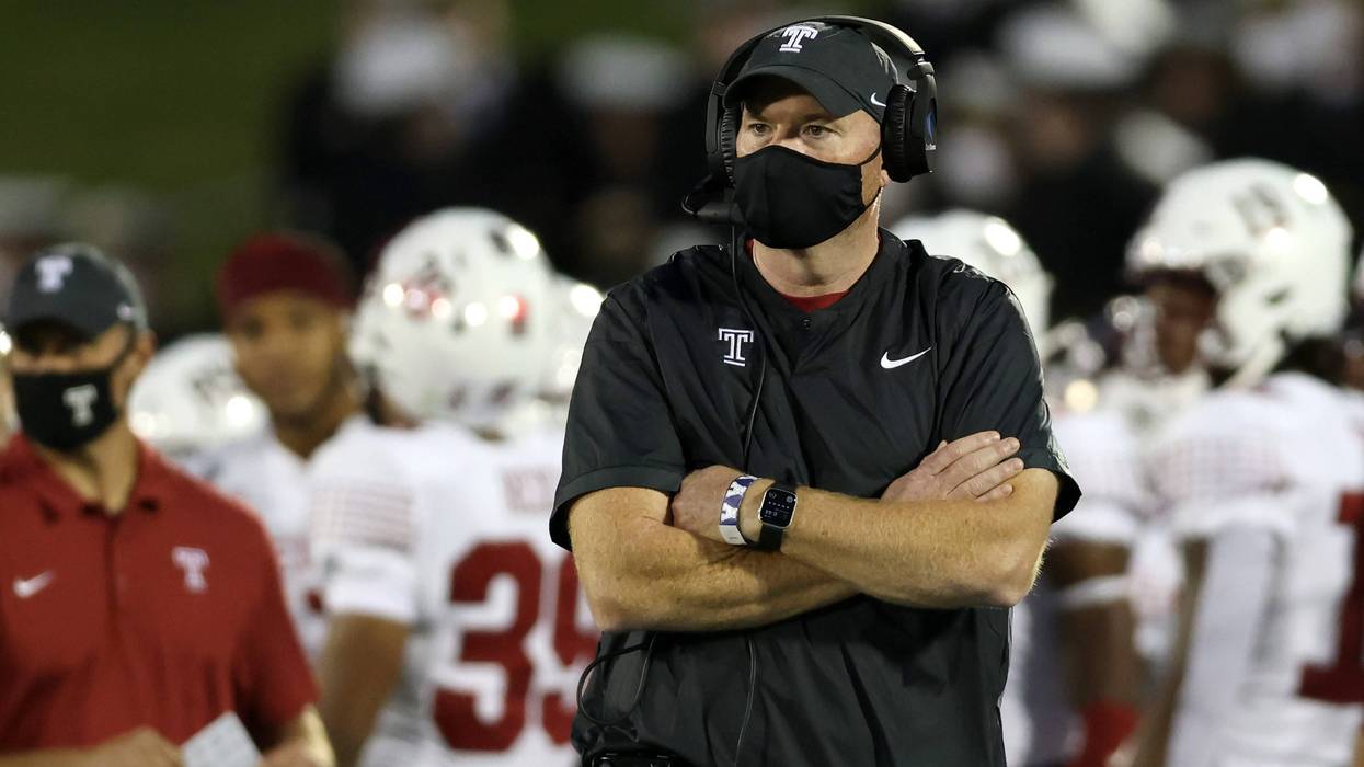 Temple coach Rod Carey.