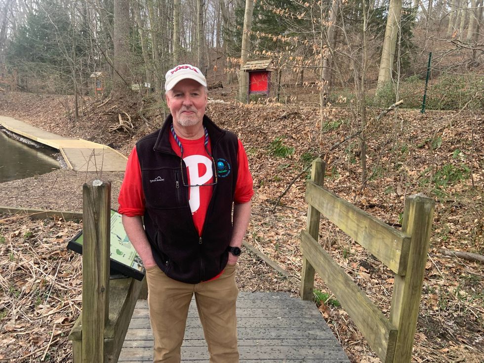 Temple University environmental science professor Kevin Magerr