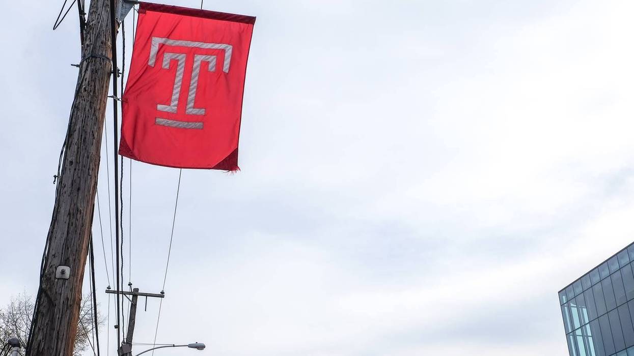Temple University flag