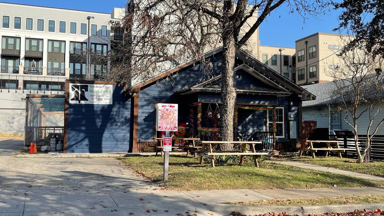 Ten Bells Tavern in Oak Cliff's Bishop Arts District