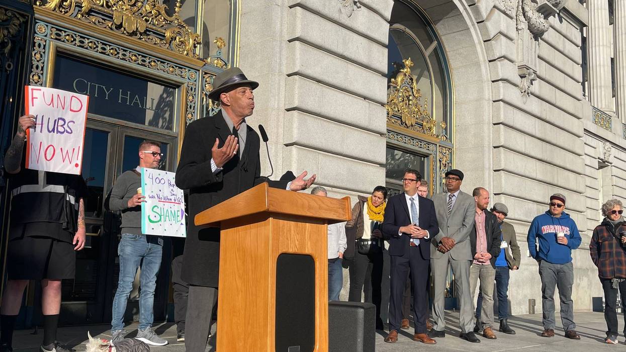 Tenderloin community leaders speak out against the city's closure of the Tenderloin Center.