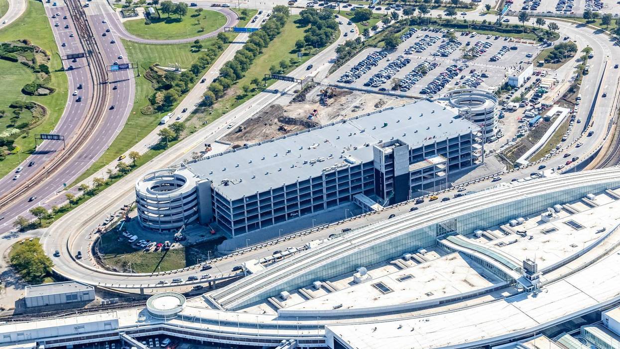 Terminal 5 new parking structure