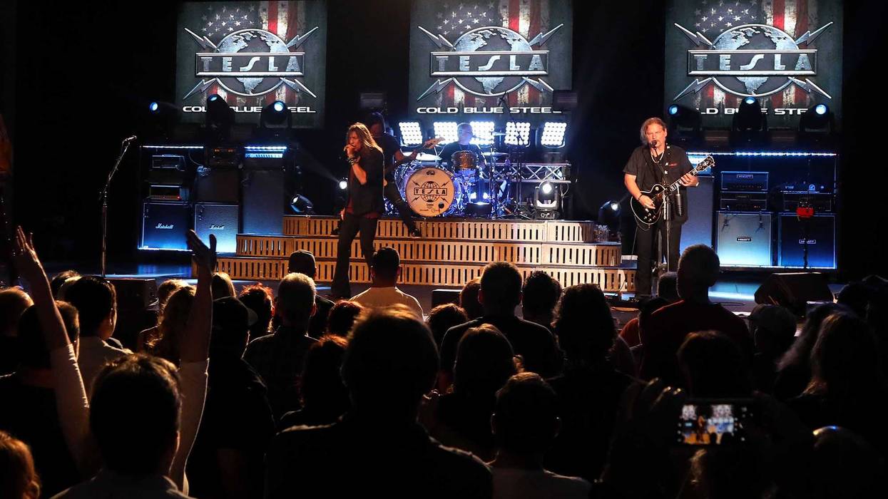 Tesla performs at Treasure Island Resort and Casino in Minnesota