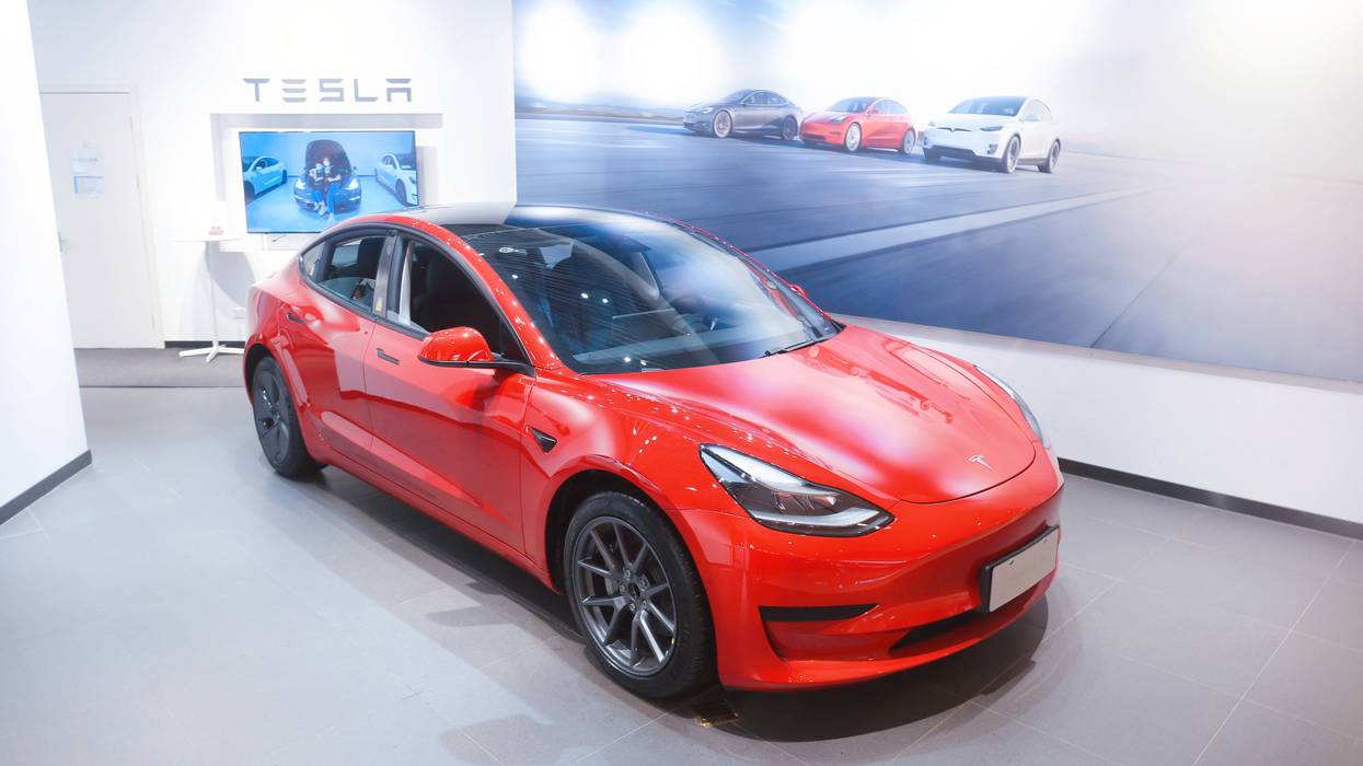 Tesla vehicle