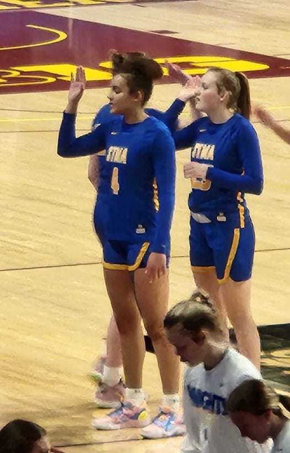 Tessa Johnson in high school