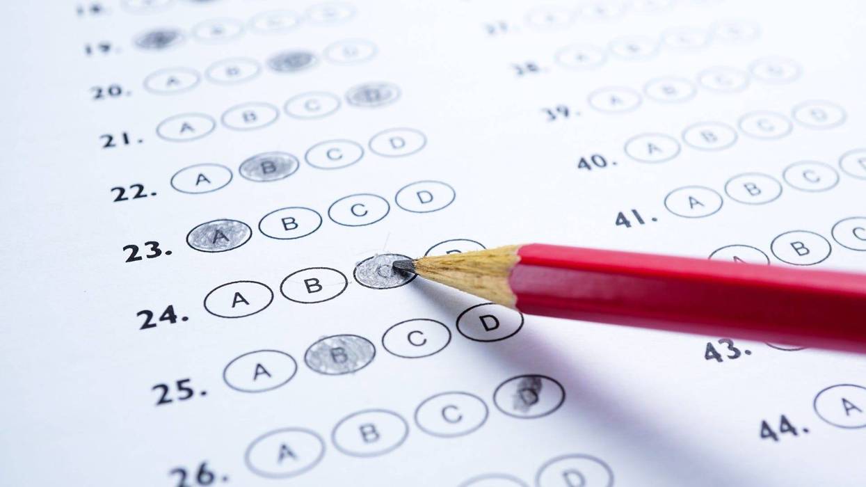 test scores