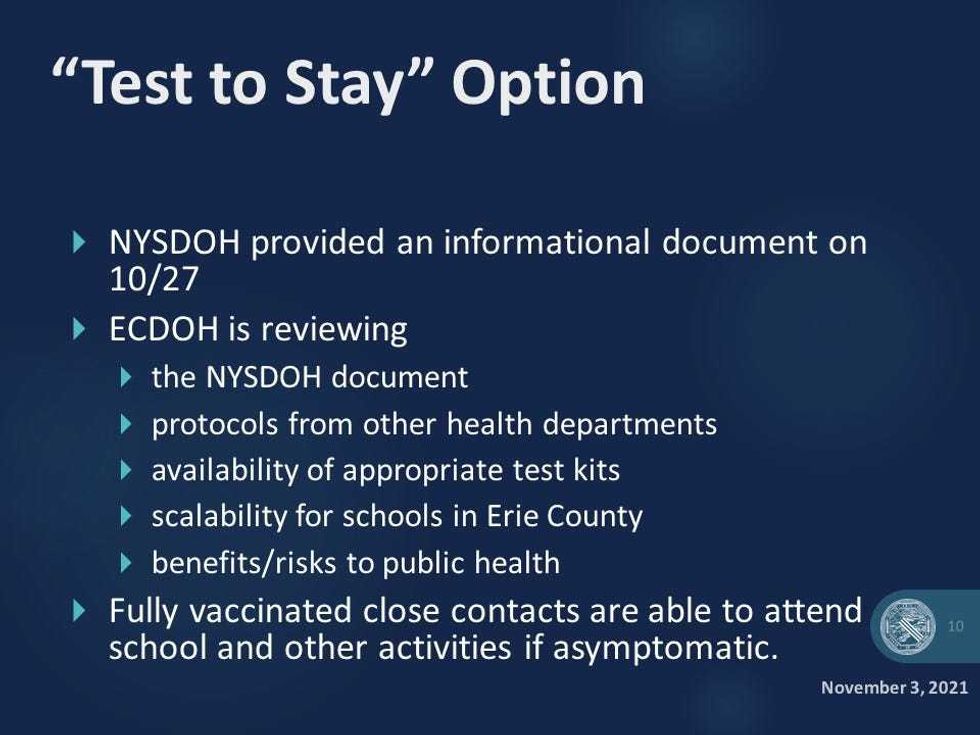Test to Stay