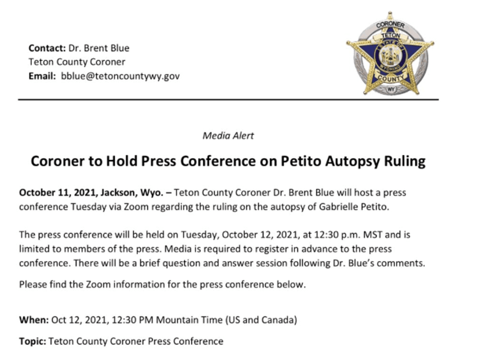 Teton County Coroner