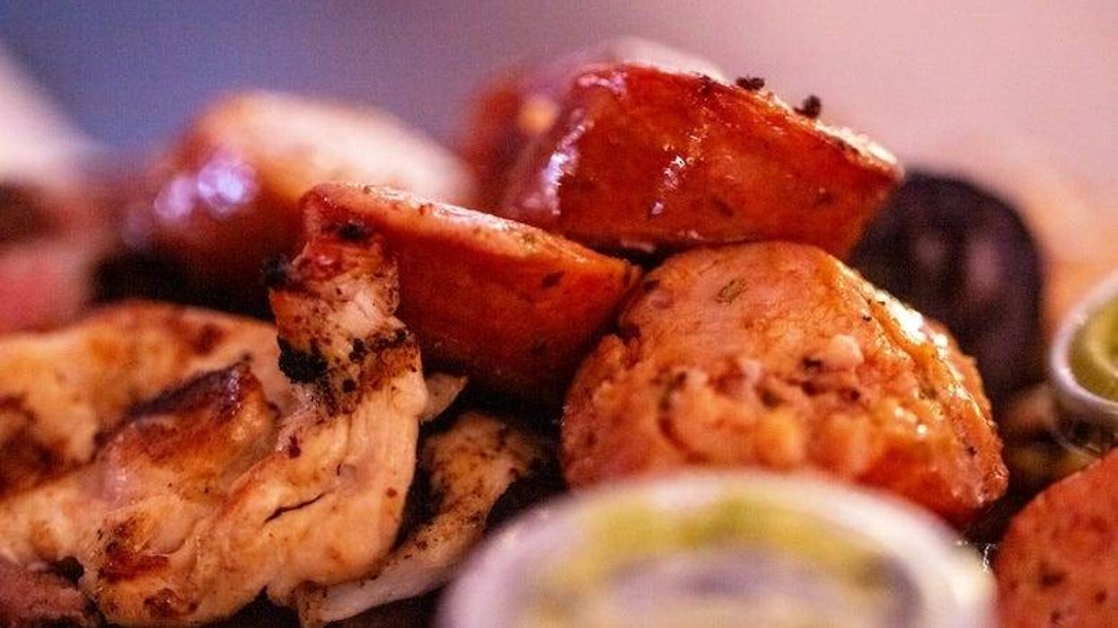 Texan Chicken and Pork Sausages BBQ