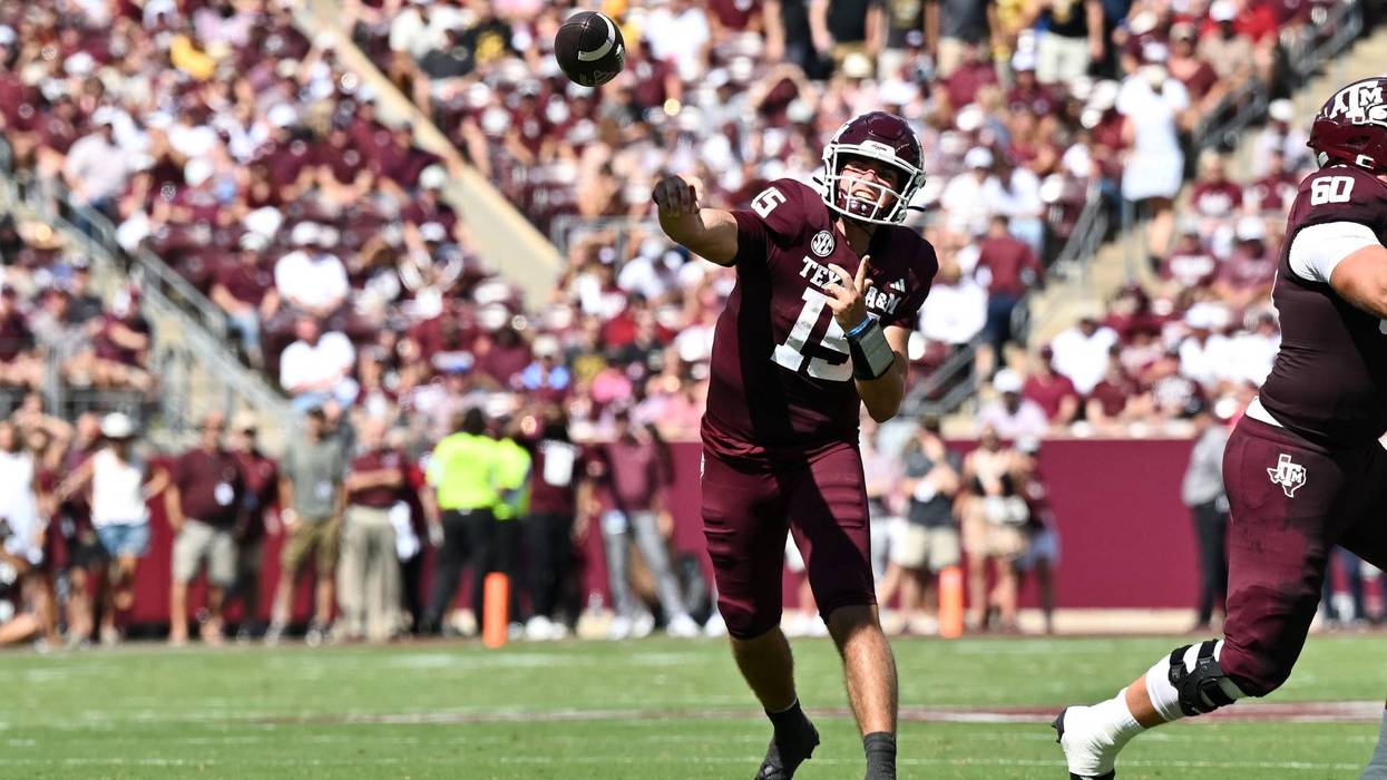 Texas A&M quarterback Conner Weigman