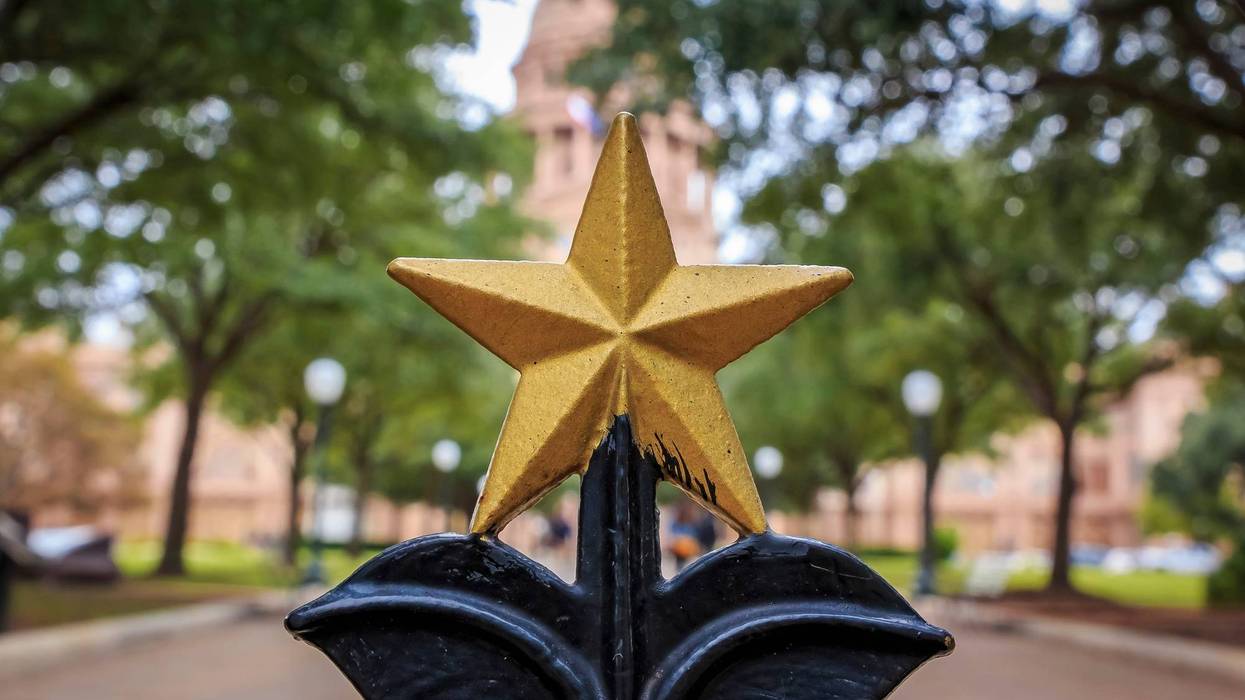 Texas Capitol fence