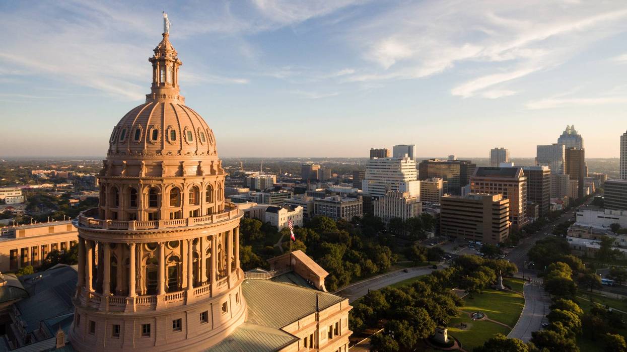 Texas Capitol in Austin, Texas.