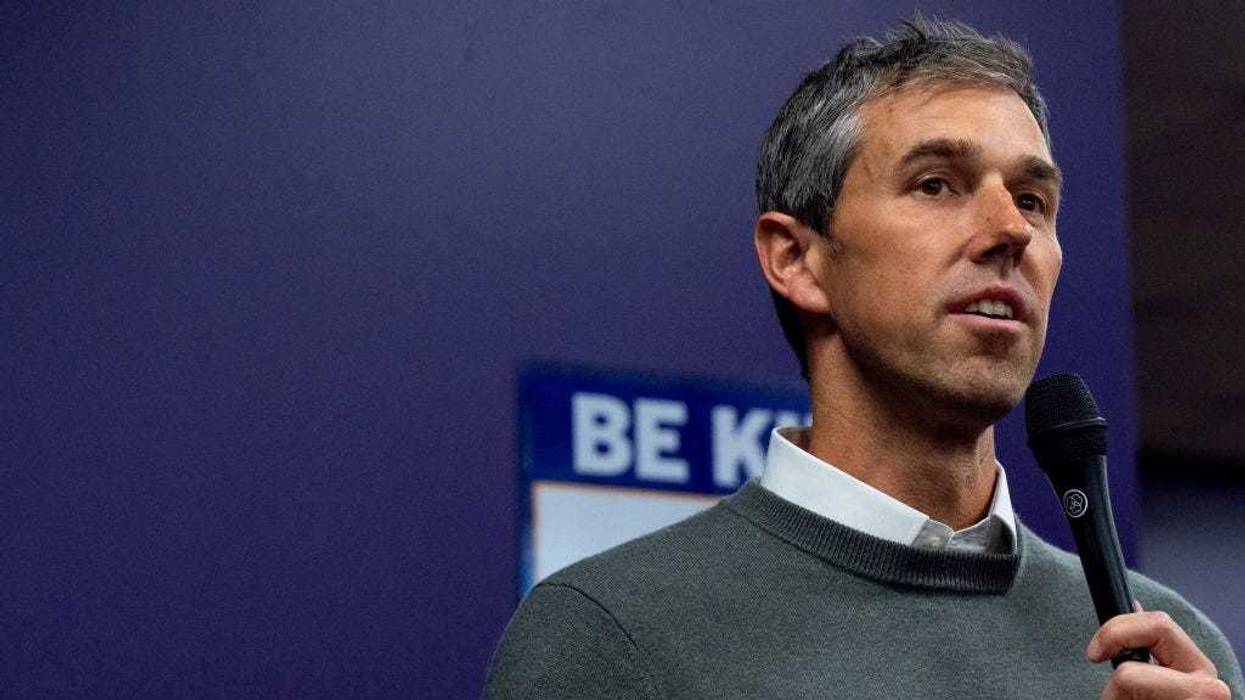 Texas Democratic gubernatorial candidate Beto O'Rourke speaks to college students and faculty during a rally at Prairie View A&M University on February 25, 2022 in Prairie View, Texas.