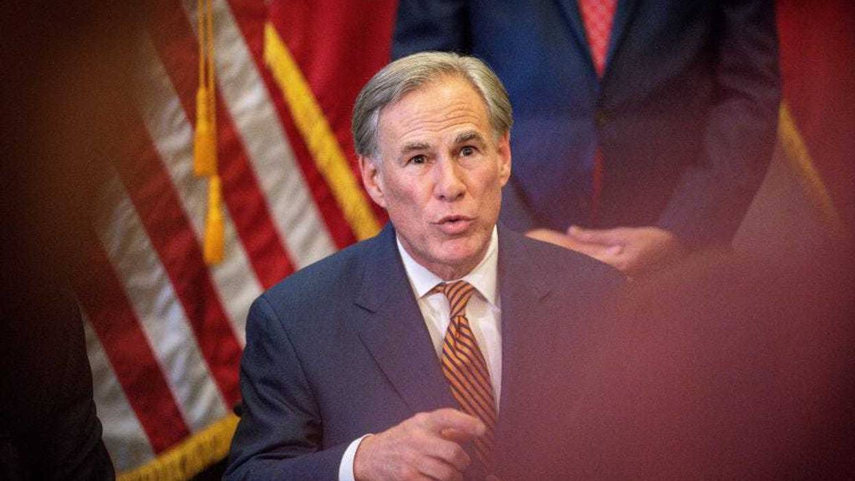 Texas Gov. Greg Abbott, one of the five governors opposed to Biden's proposed COVID-19 mitigation plans.