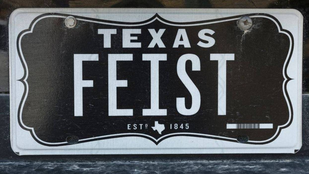 Texas License Plate