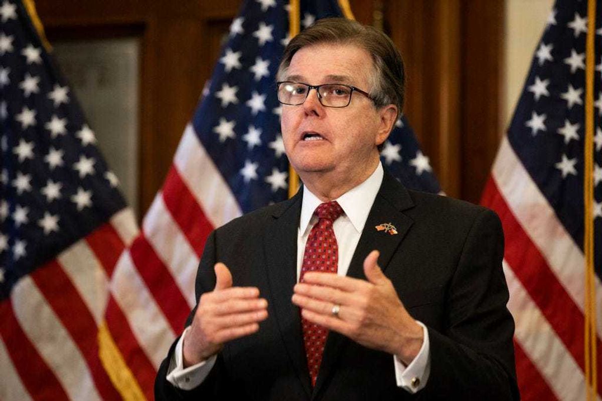 Texas Lt. Gov. Dan Patrick