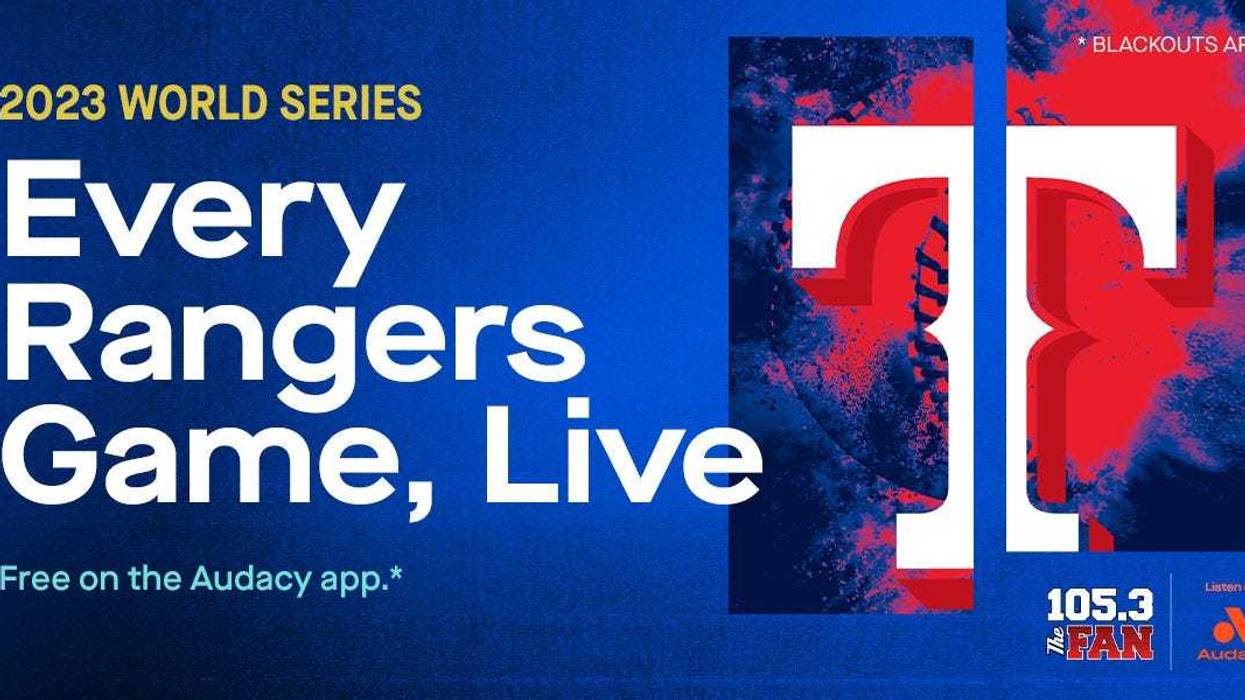 Texas Rangers game on 105.3 The Fan