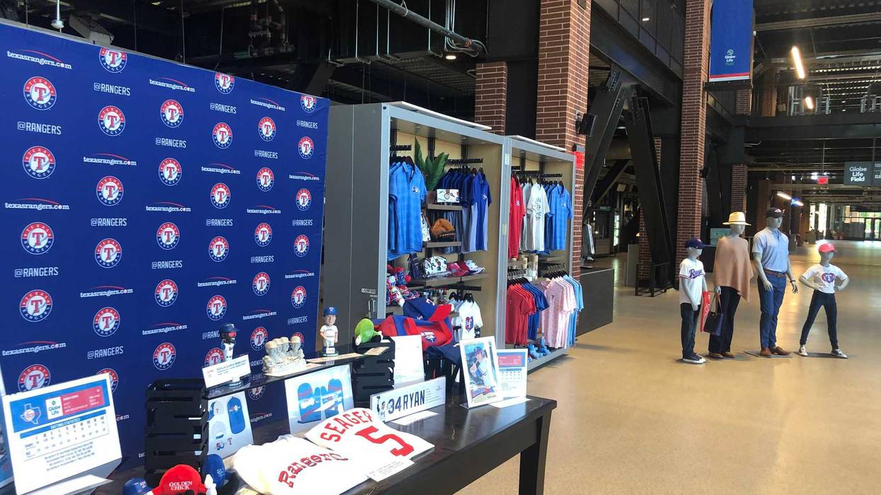 texas rangers merchandise
