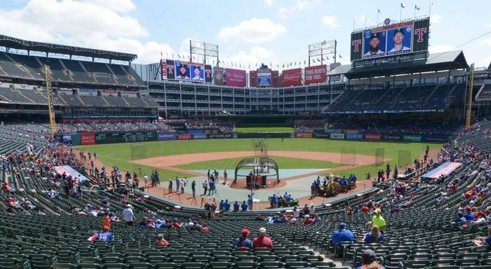 Texas Rangers Opening Day 2018 21