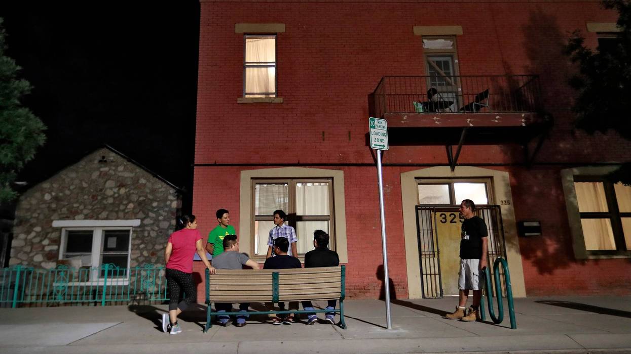 TEXAS-REFUGIO MIGRANTES