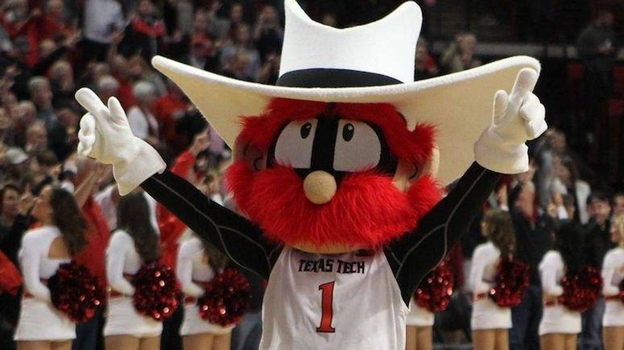 Texas Tech, Raider Red, Basketball, Guns Up, 2019