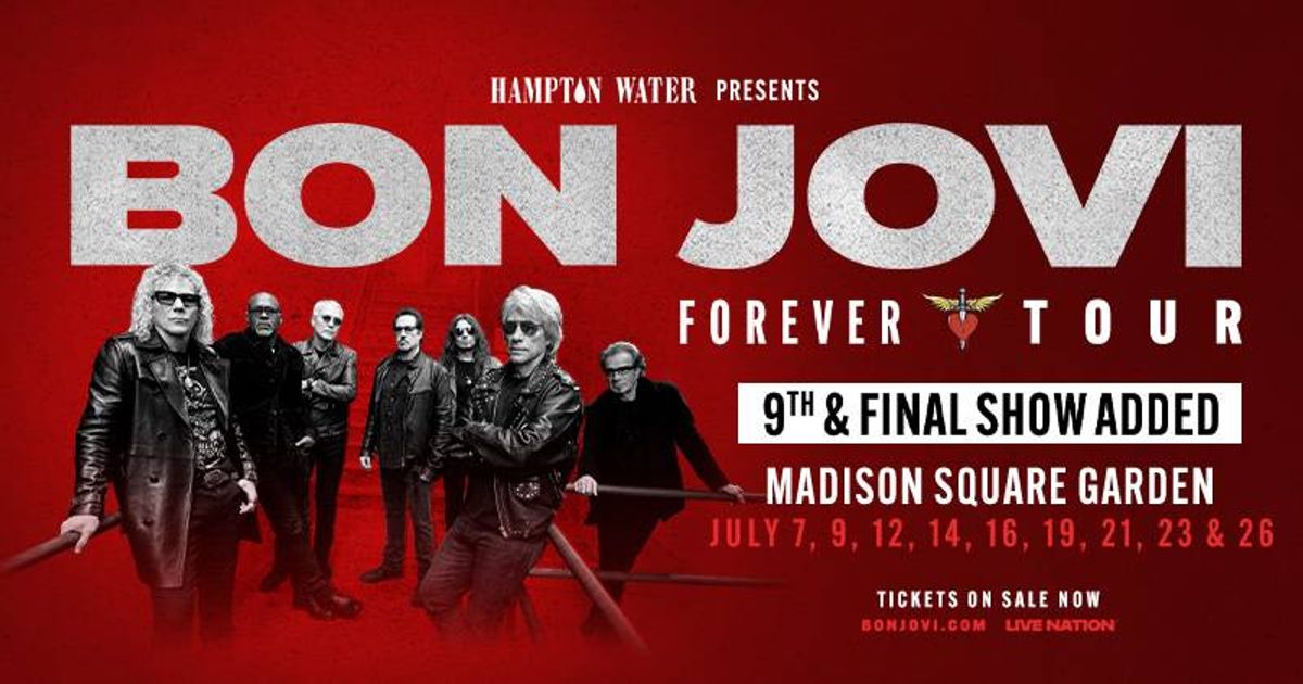 Text for a Chance to Win Tickets to See Bon Jovi at Madison Square Garden