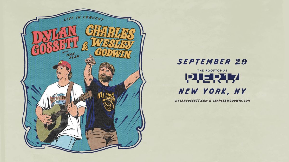 Text for a Chance to Win Tickets to See Dylan Gossett and Charles Wesley Godwin