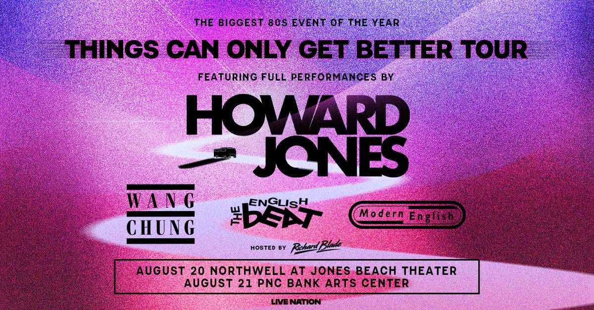 Text for a Chance to Win Tickets to See Howard Jones