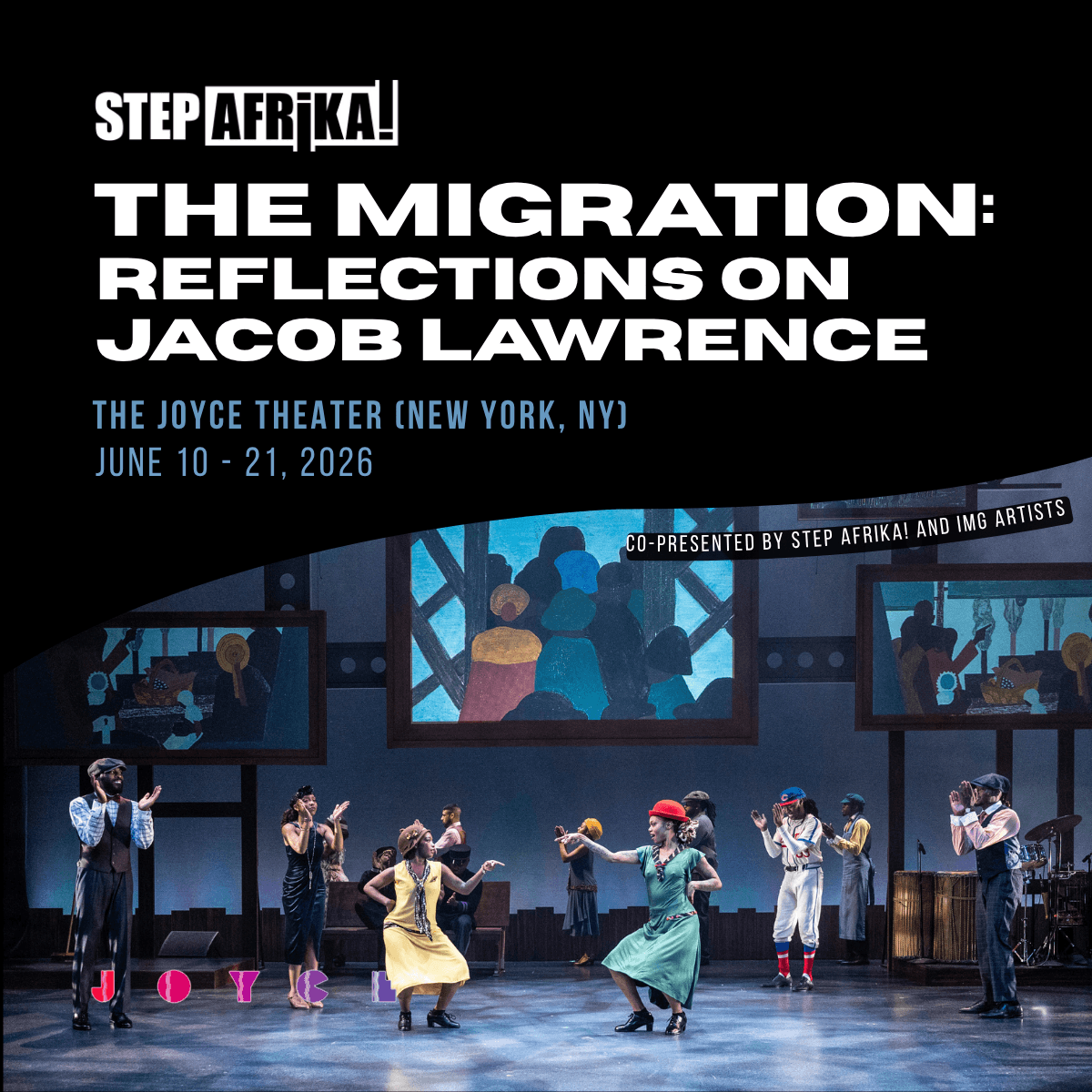 Text For a Chance to Win Tickets to see Step Afrika! At the Joyce Theater