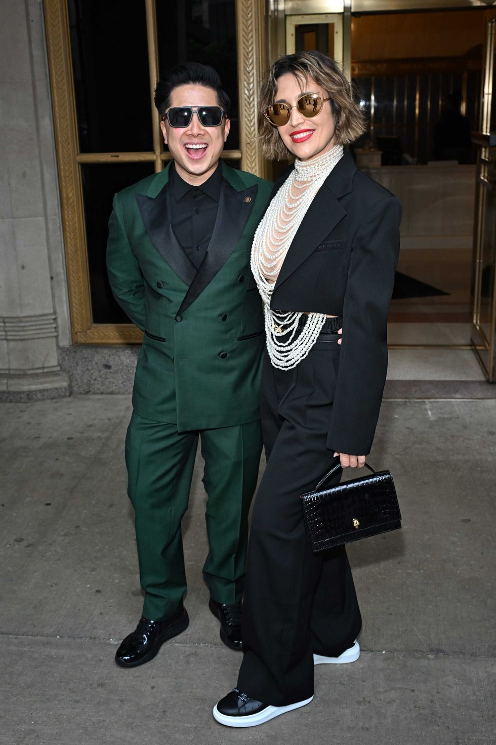 Thai Dang (L) attends the 2025 James Beard Restaurant and Chef Awards on June 16, 2025 in Chicago, Illinois.