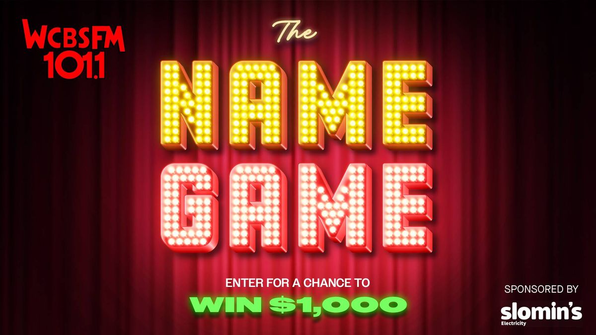 The $1,000 Name Game is back!