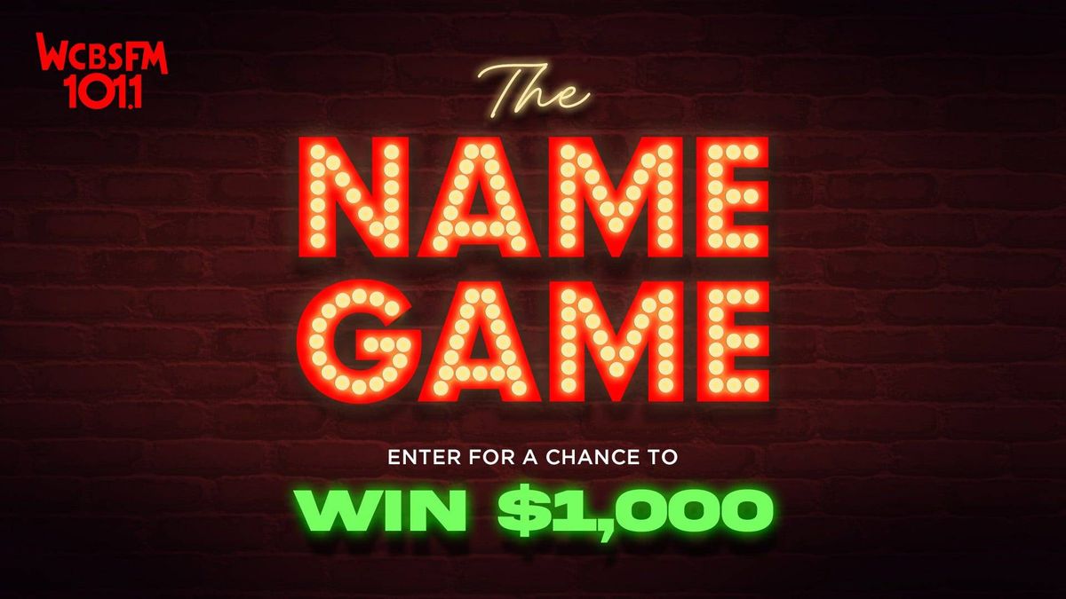 The $1,000 Name Game