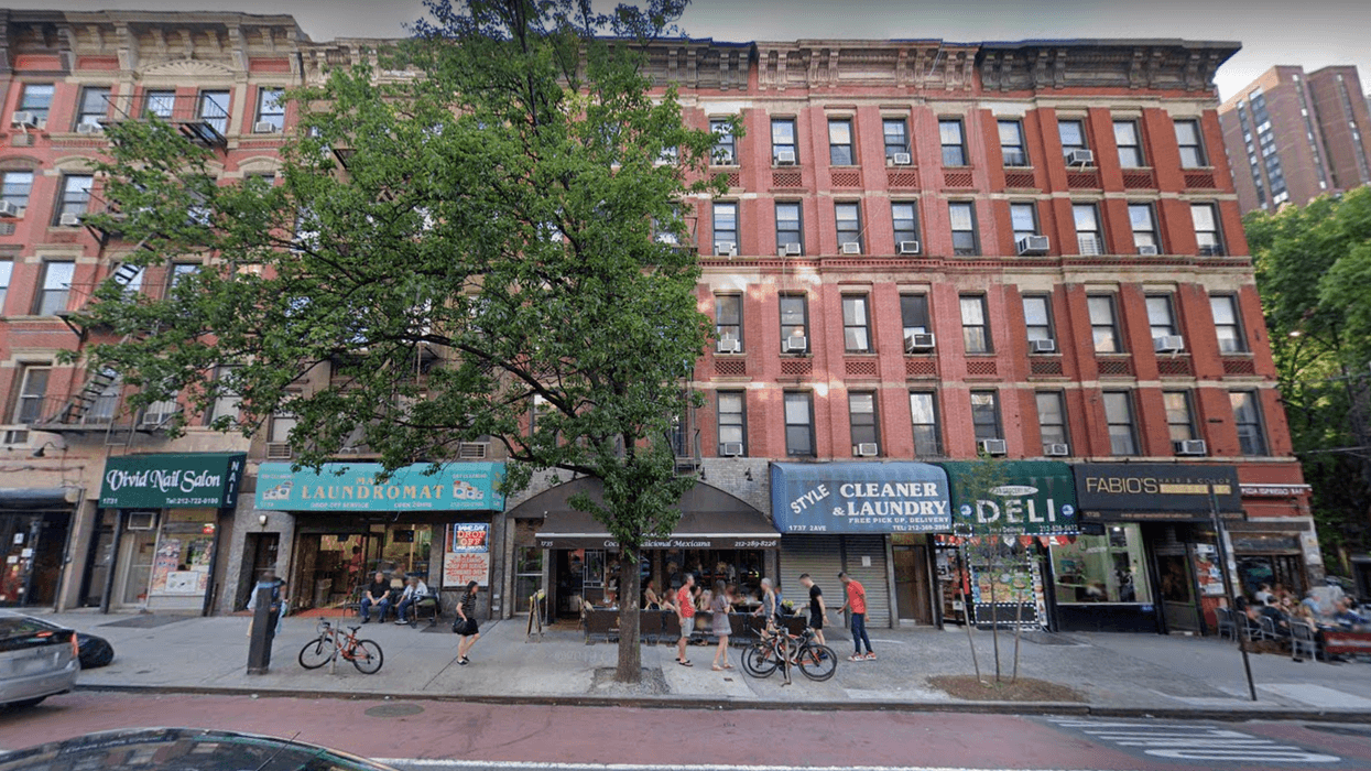 The 1700 block of 2nd Avenue in Yorkville, where Elaine Grossman allegedly spat on a man during a homophobic attack in June, according to police. a