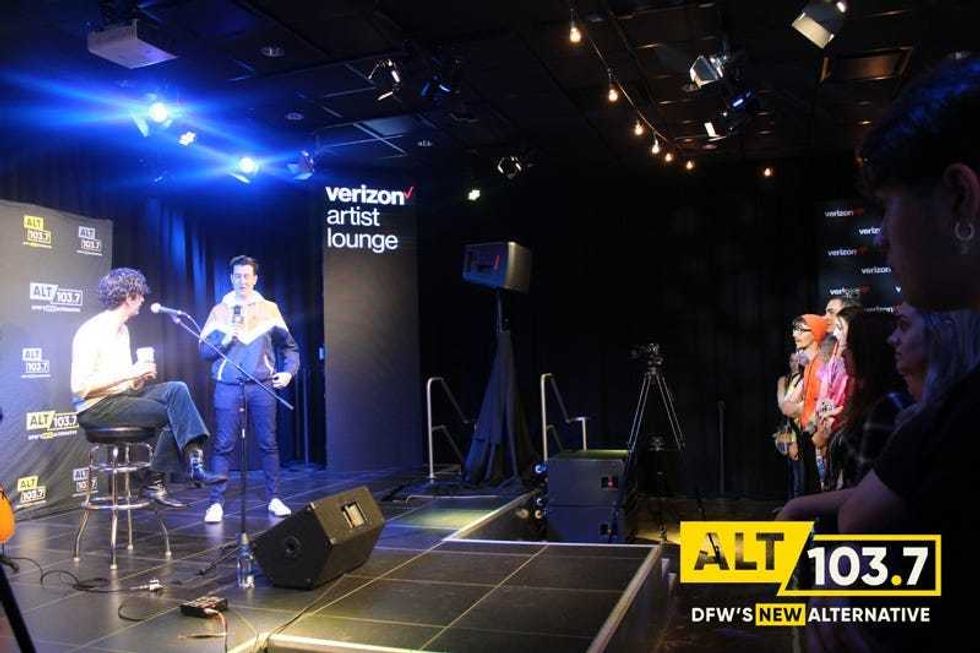 The 1975 Live in The Verizon Artist Lounge At ALT 103.7 Studios