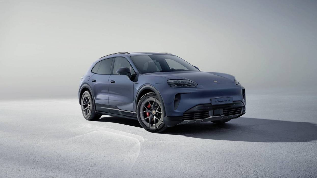 The 2026 Porsche Cayenne S Electric produces up to 657 horsepower with Launch Control and can accelerate from 0 to 60 mph in 3.6 seconds.