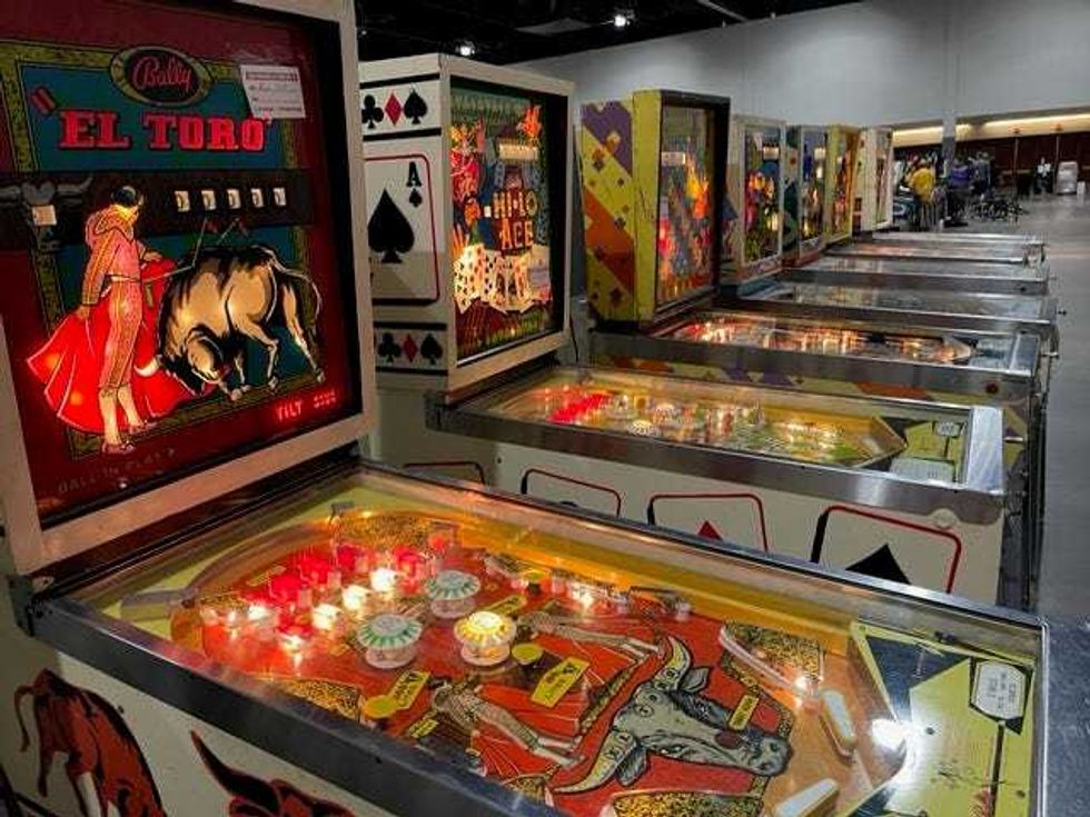 The 37th annual Pinball Expo has been recognized by the Guinness Book of World Records as the longest running pinball exposition in the world. The event runs through Saturday. Single day tickets range from $30-35 per day and are available at the door or online at pinballexpo.com.