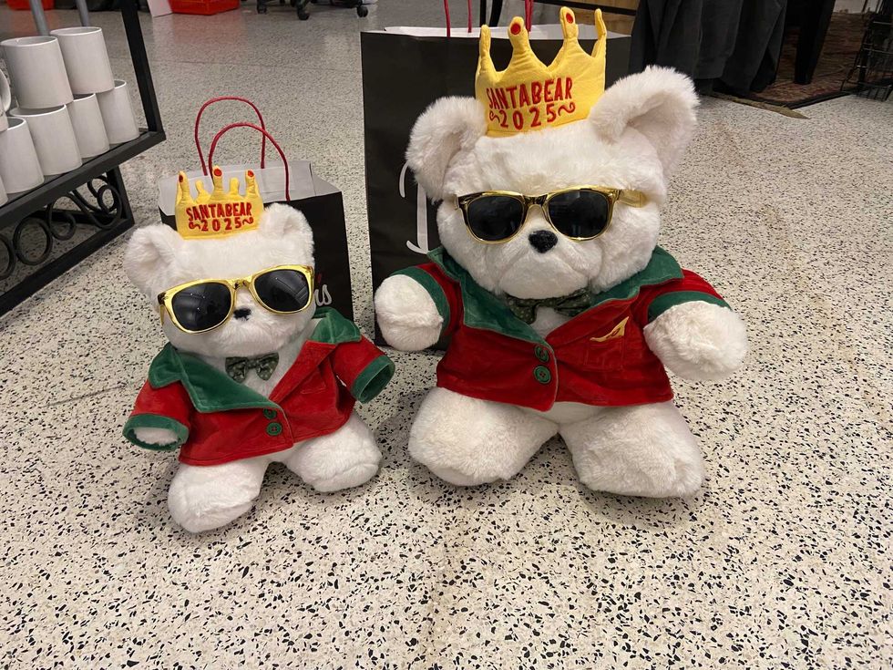 The 40th Anniversary Santa Bear which will officially go on sale Black Friday at 10am.