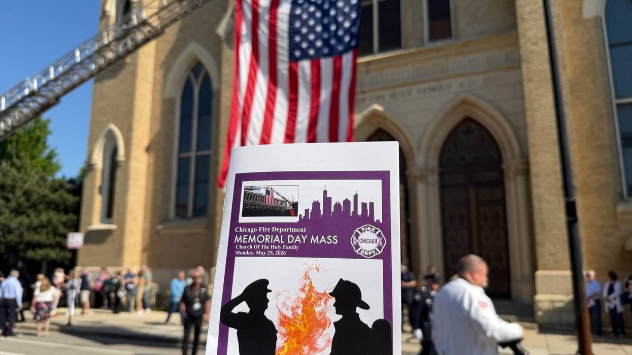 CFD, families gather in Little Italy to remember fallen Chicago firefighters