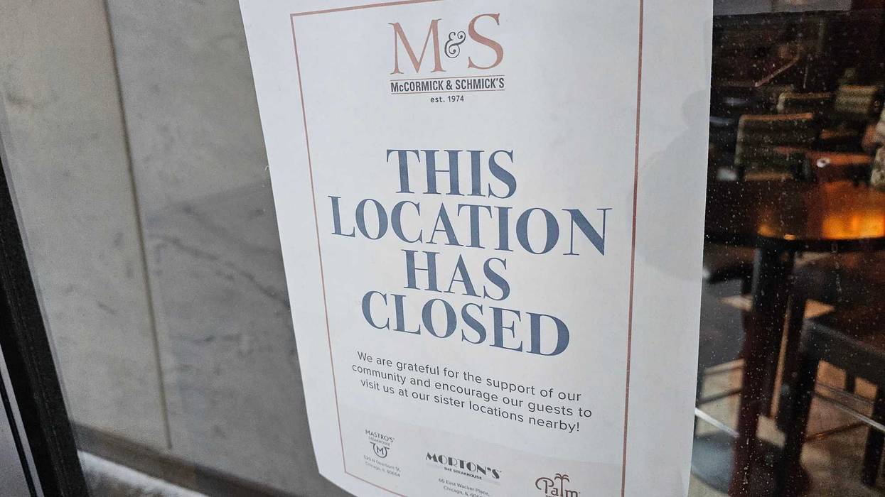 The abrupt closure of McCormick & Schmick