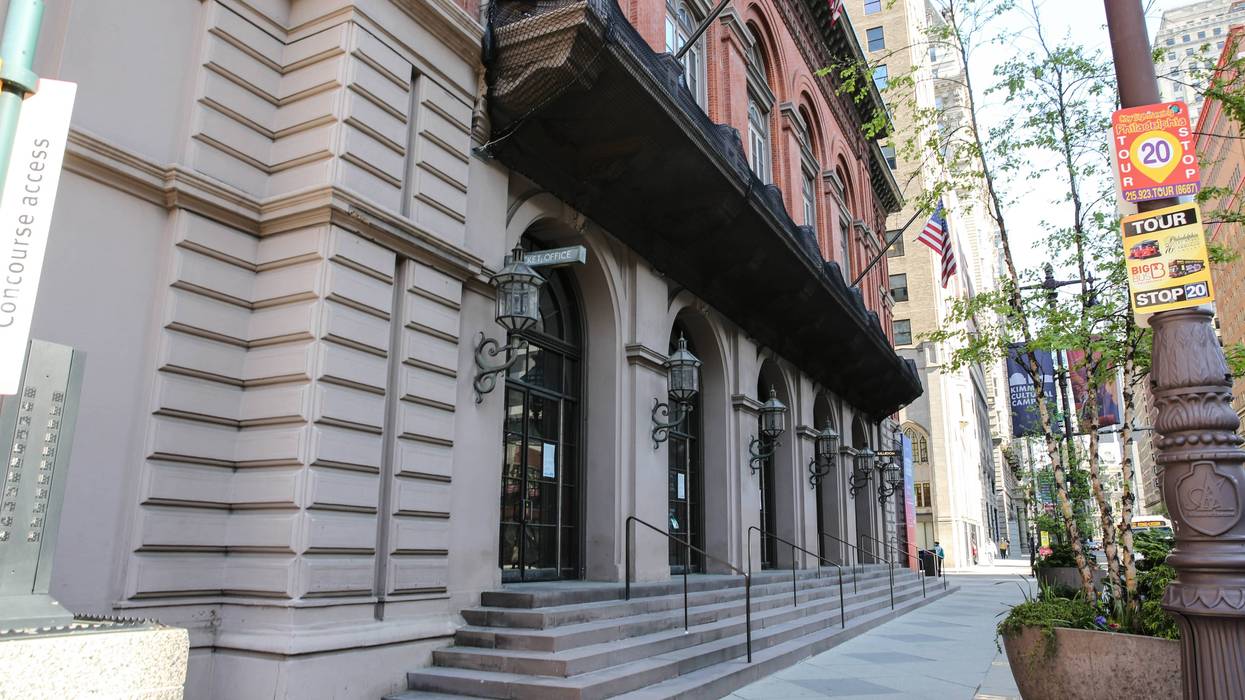 The Academy of Music on Broad Street in Center City is one of Opera Philadelphia's regular venues.