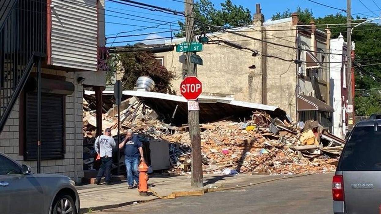 The aftermath of a deadly fire at 3rd Street and West Indiana Avenue in the city's Fairhill section in 2022.