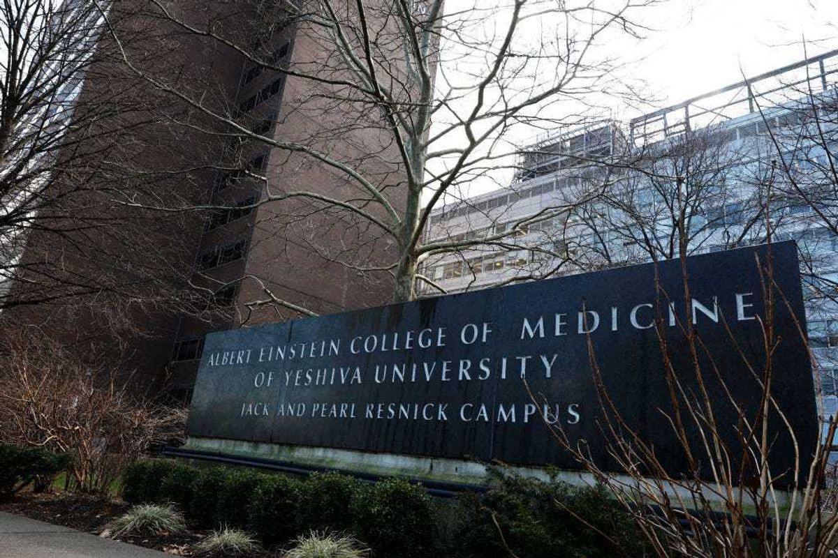 The Albert Einstein College of Medicine is seen on February 26, 2024 in the Morris Park neighborhood in the Bronx borough of New York City. Dr. Ruth Gottesman, a former professor at Einstein and widow of Wall Street financier David Gottesman, announced a $1 billion donation to the school, with the money to be used to cover tuition for all students going forward. The donation is one of the largest ever charitable gifts to an educational institution in the United States.