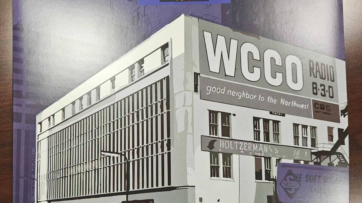 The album cover for WCCO's 100th Anniversary celebration.