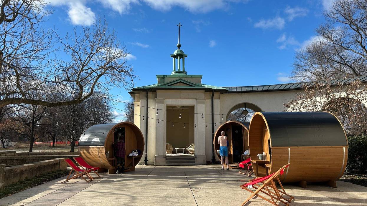 The American Swedish Historical Museum in FDR Park is hosting three barrel saunas through March to give visitors a taste of Scandinavian relaxation, community and cleansing.