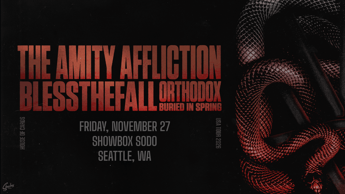 The Amity Affliction at Showbox SoDo